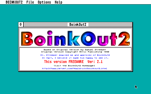 BoinkOut II atari screenshot